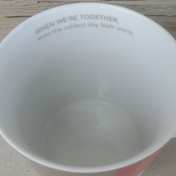 Starbucks Winking Snowman Mug Holiday 2011 (togetherness mug) #1 Limited Edition - Picture 3 of 5